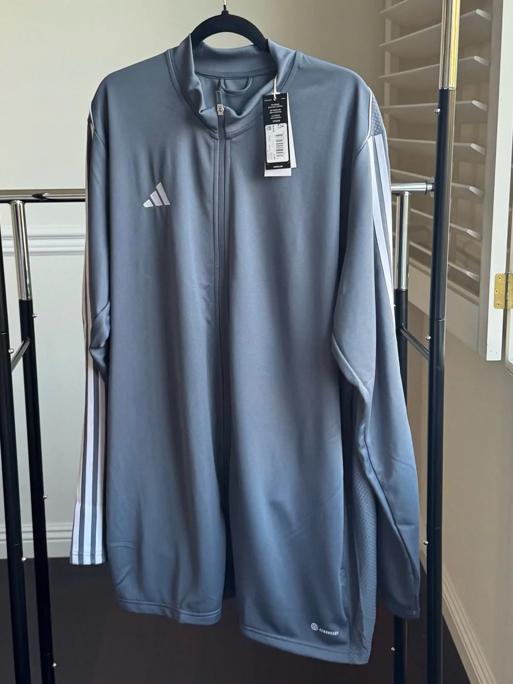 Adidas AEROREADY Tiro 23 League Training Jacket Onix 3XLT NWT